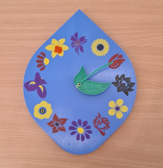 Miniatura 7 do modelo 3D Flower Clock