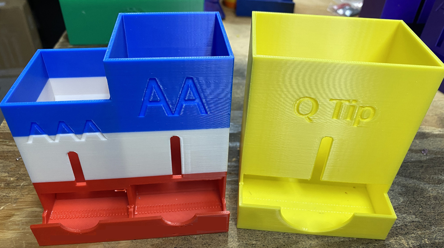 Qtip Dispenser by Richie Rich Download free STL model