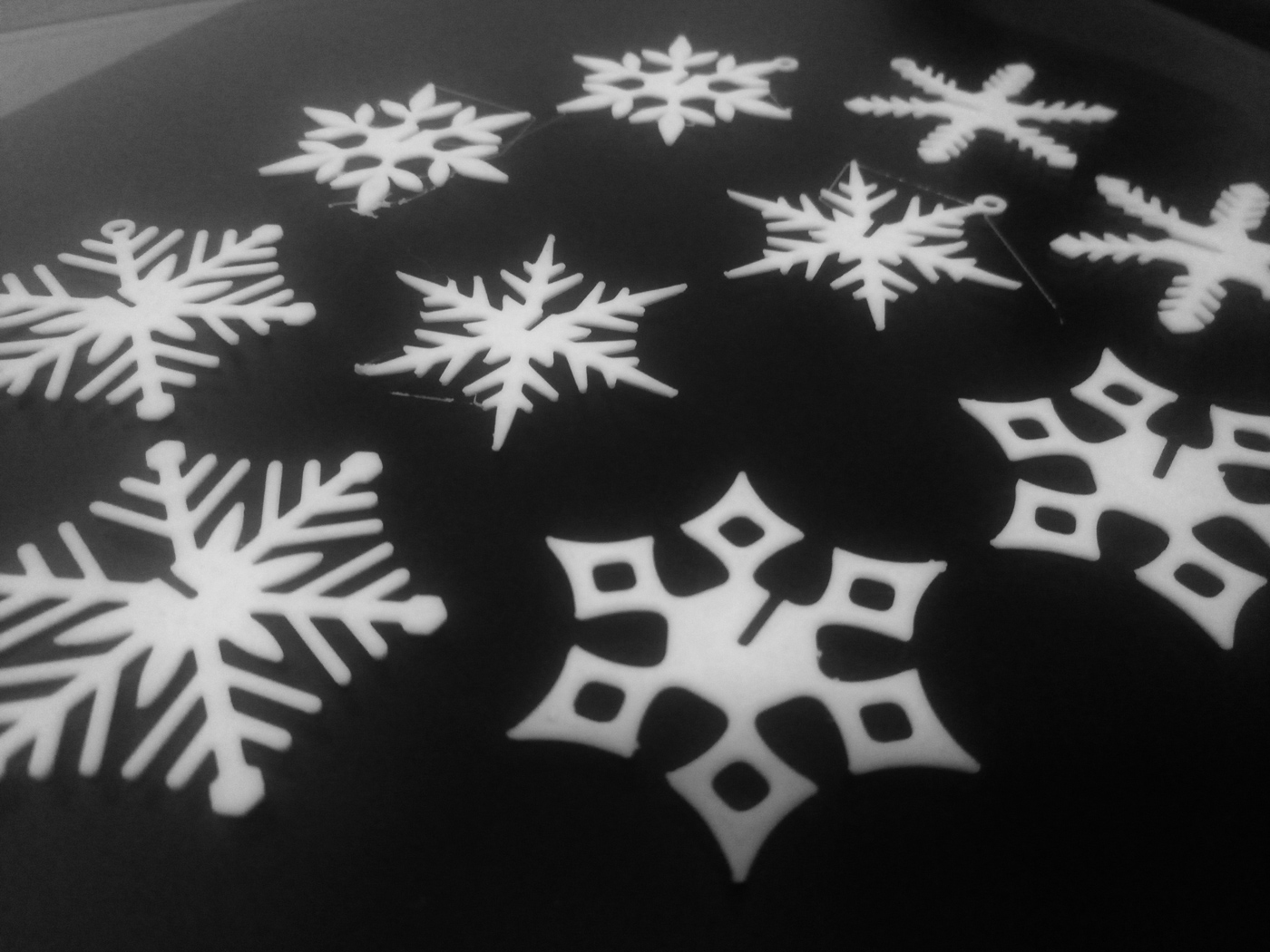 Joinable Christmas Snowflake Ornaments by Attila | Download free STL ...