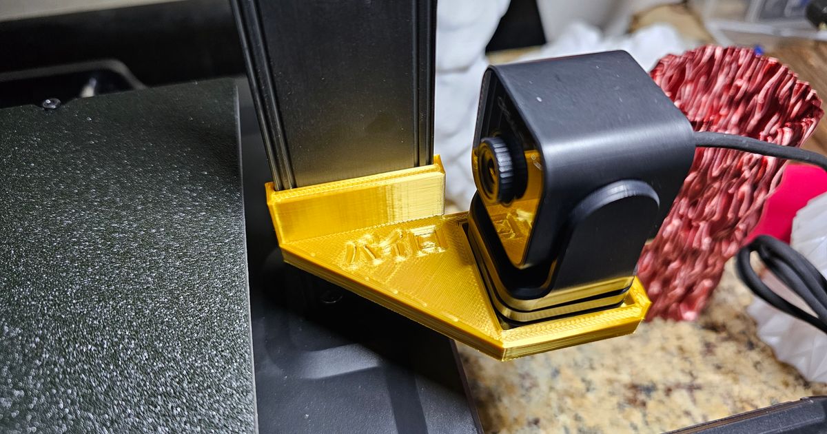 Ender 3 v3 KE Camera Mount for Creality Nebula cam snap on by