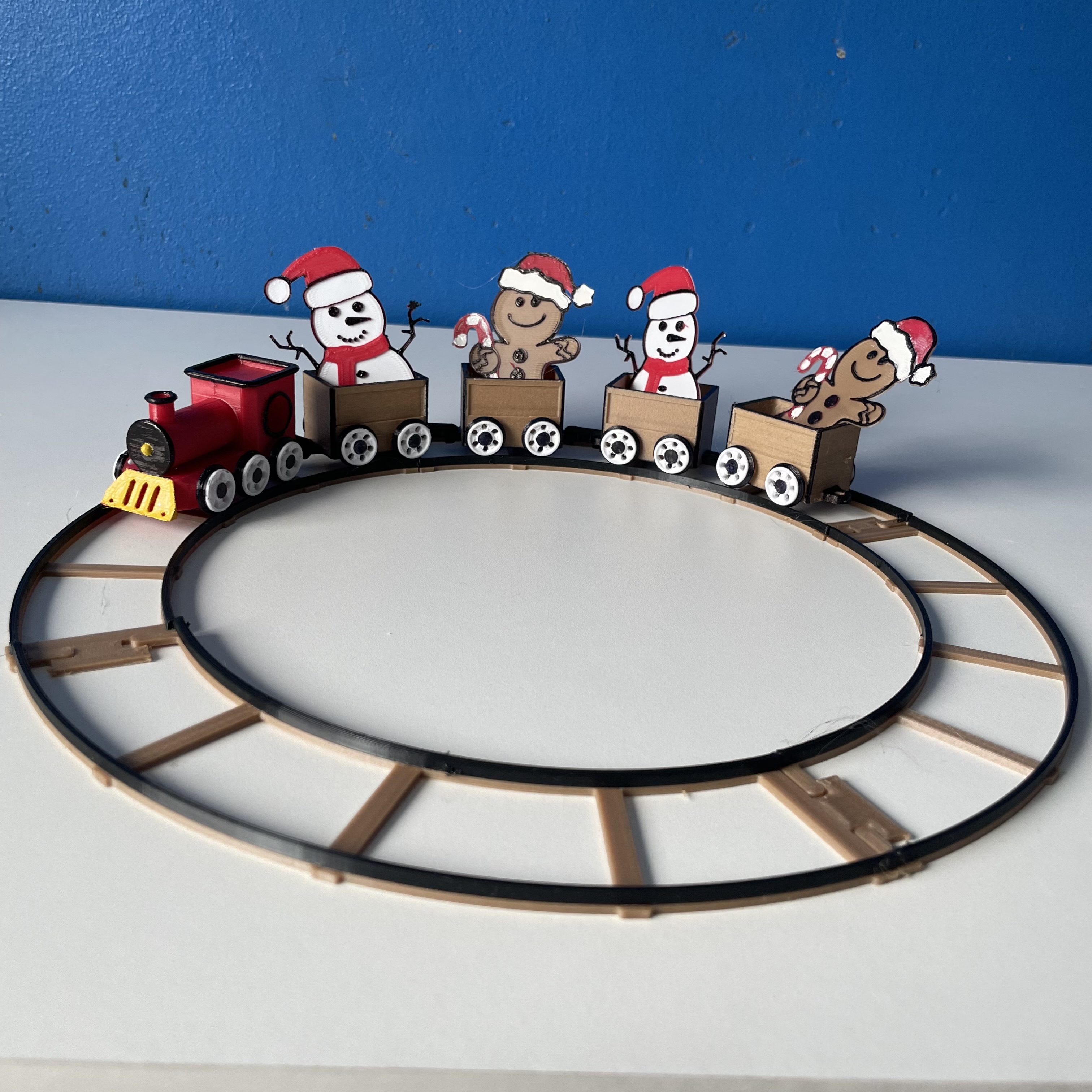 Santas Christmas express train