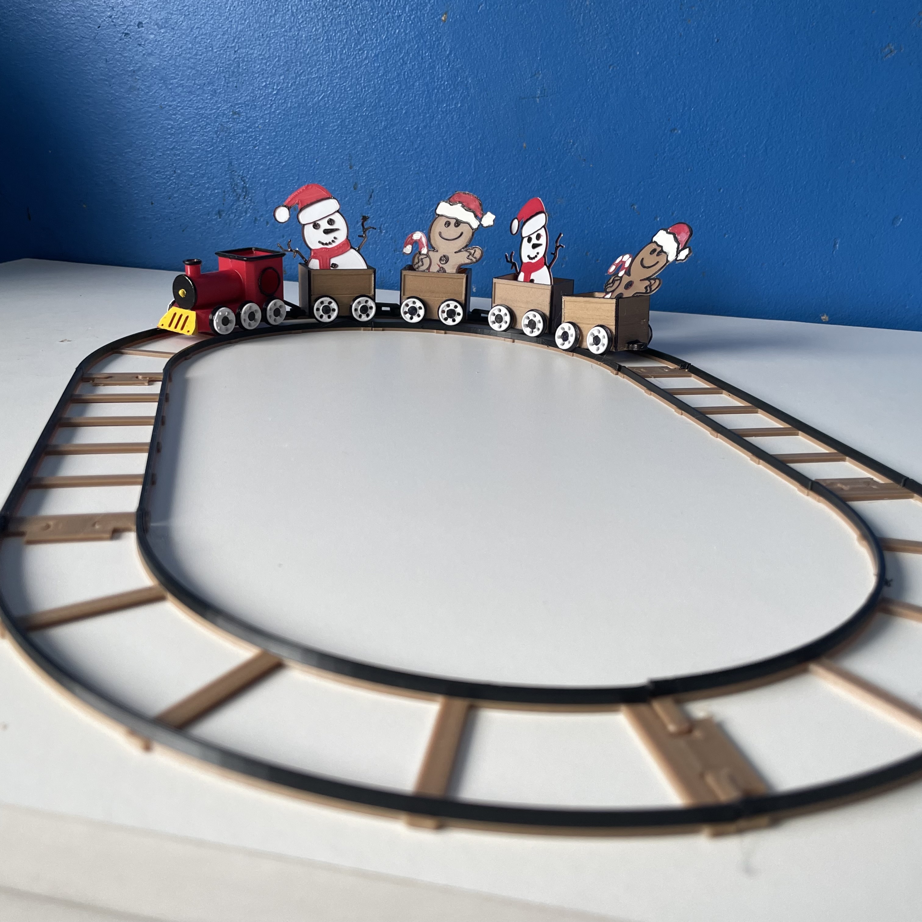 Santas Christmas express train by Noob 3D Lab | Download free STL model ...