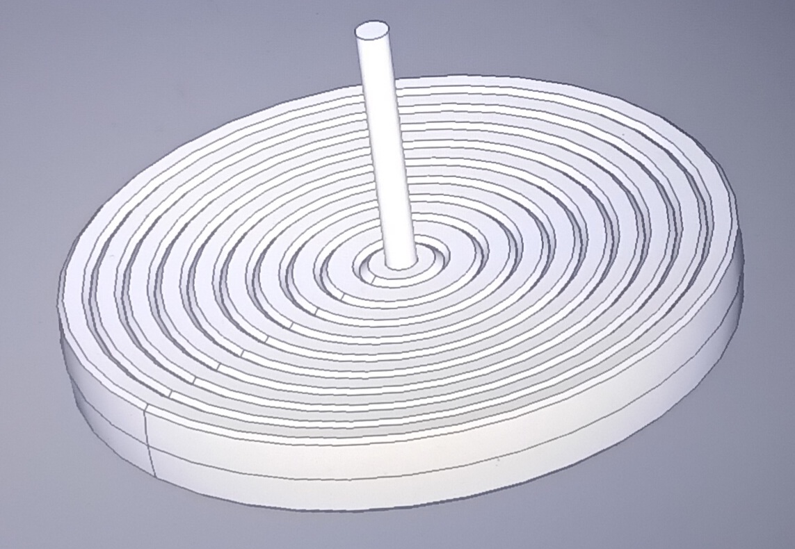 Fidget Rotating rings with hold - Remix/able