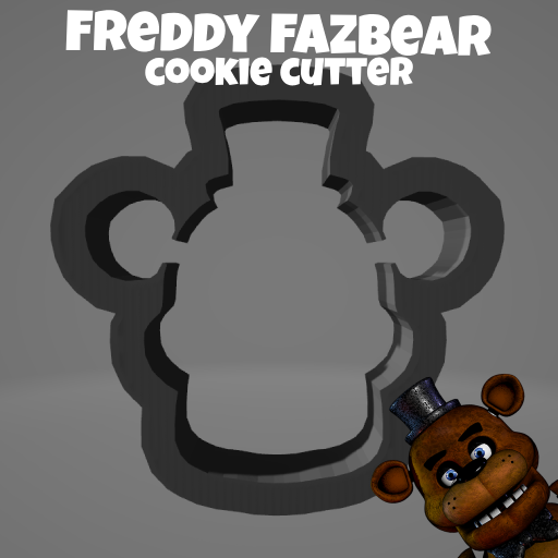 Freddy Fazbear Cookie Cutter FNAF