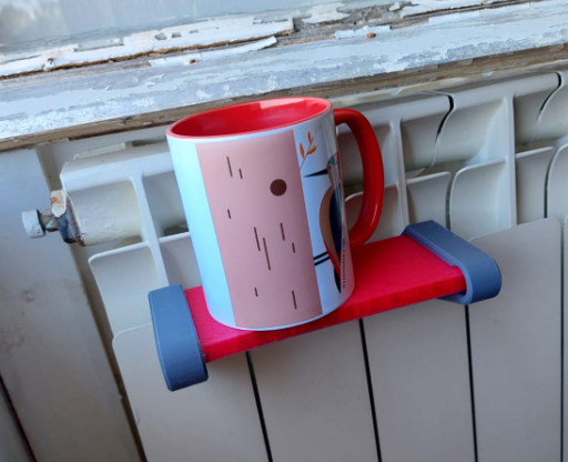 Towel and Coffee radiator holder