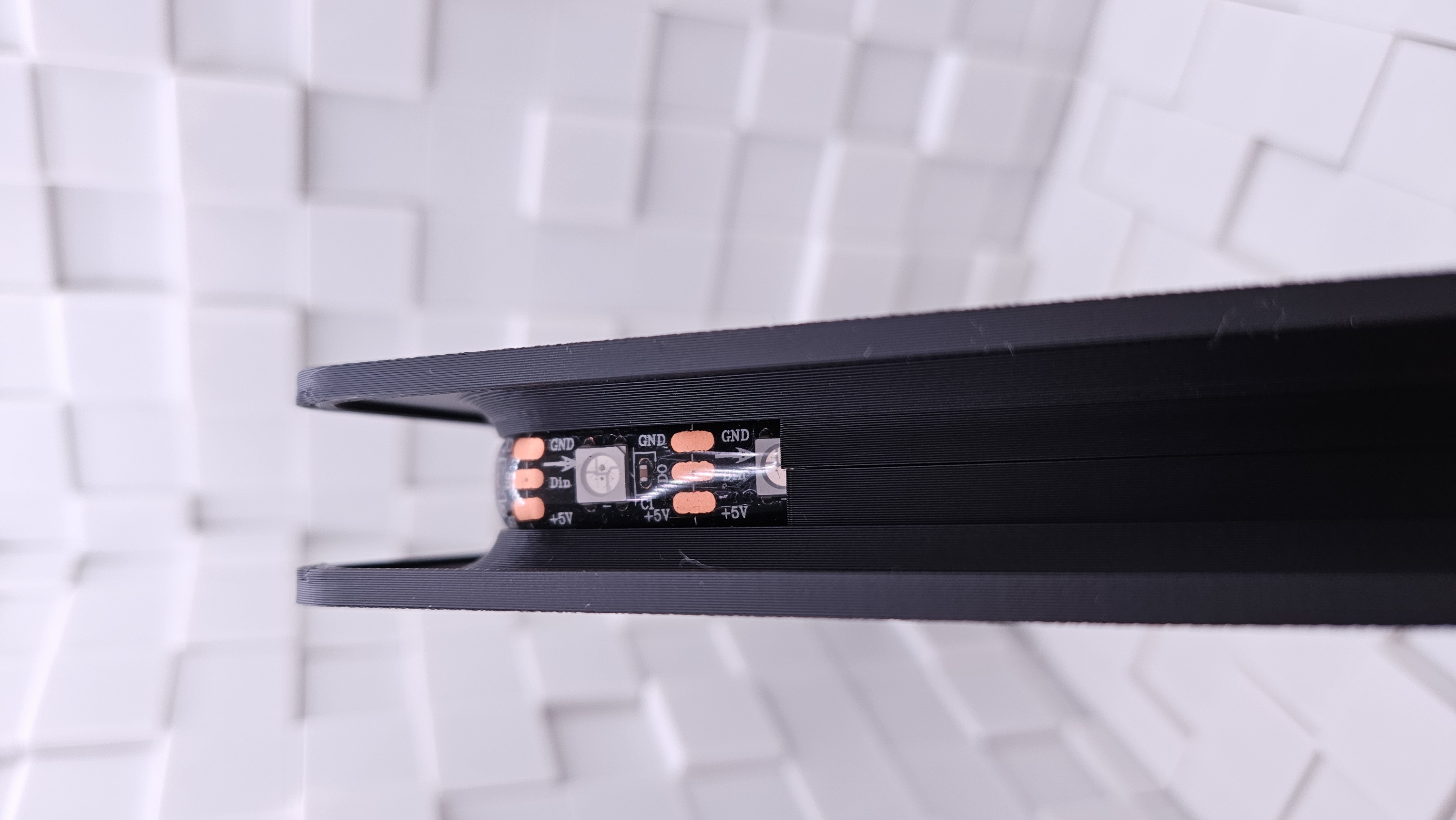 Miniatura 17 do modelo 3D Acoustic Diffuser Panels with (or without) LED-lighting
