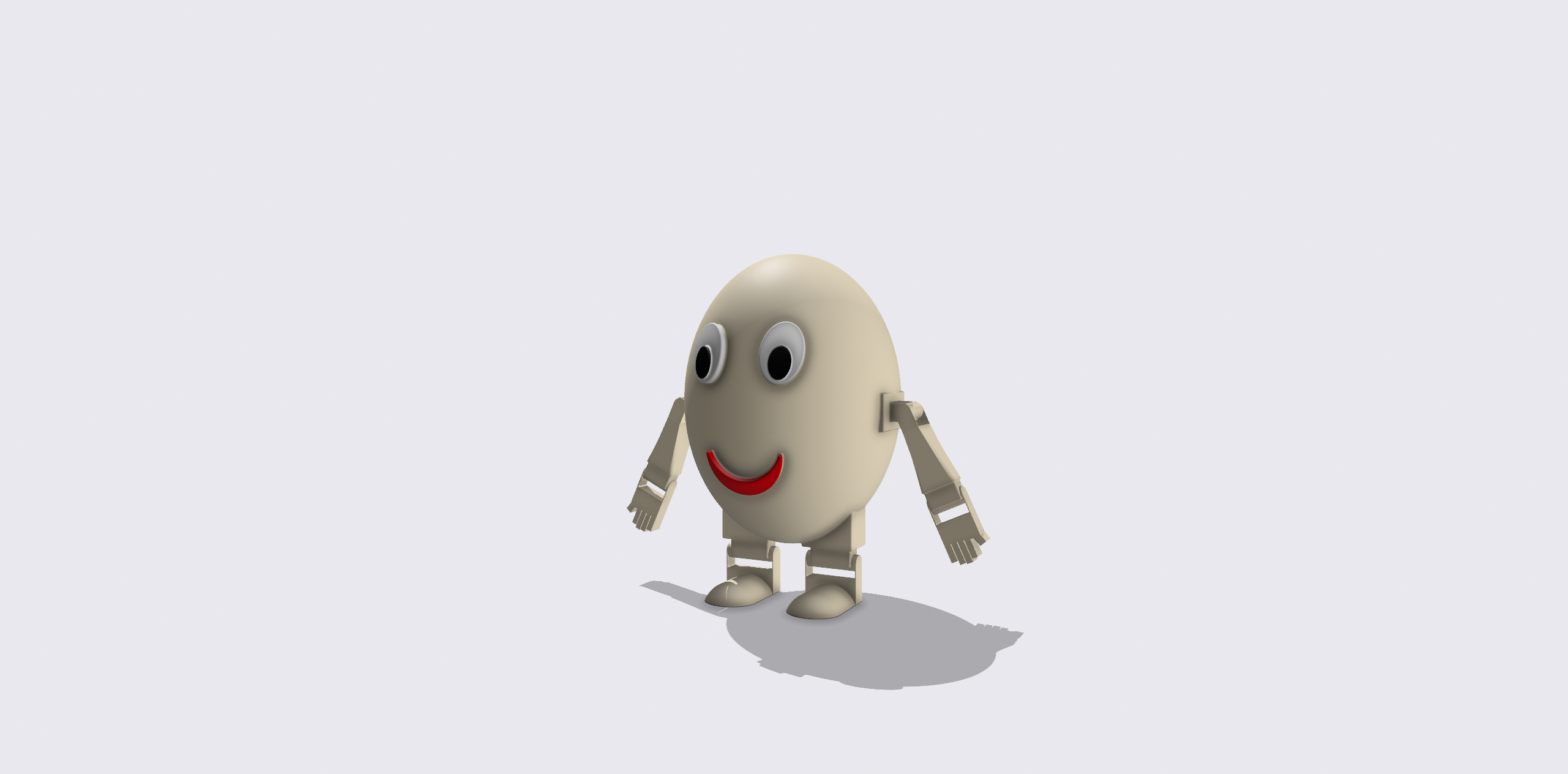 New 2.0 Files - Egg Head Figurine