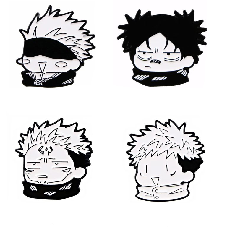 Jujutsu Kaisen Chibi Gojo choso Itadori Sukuna 2d wall art por ...