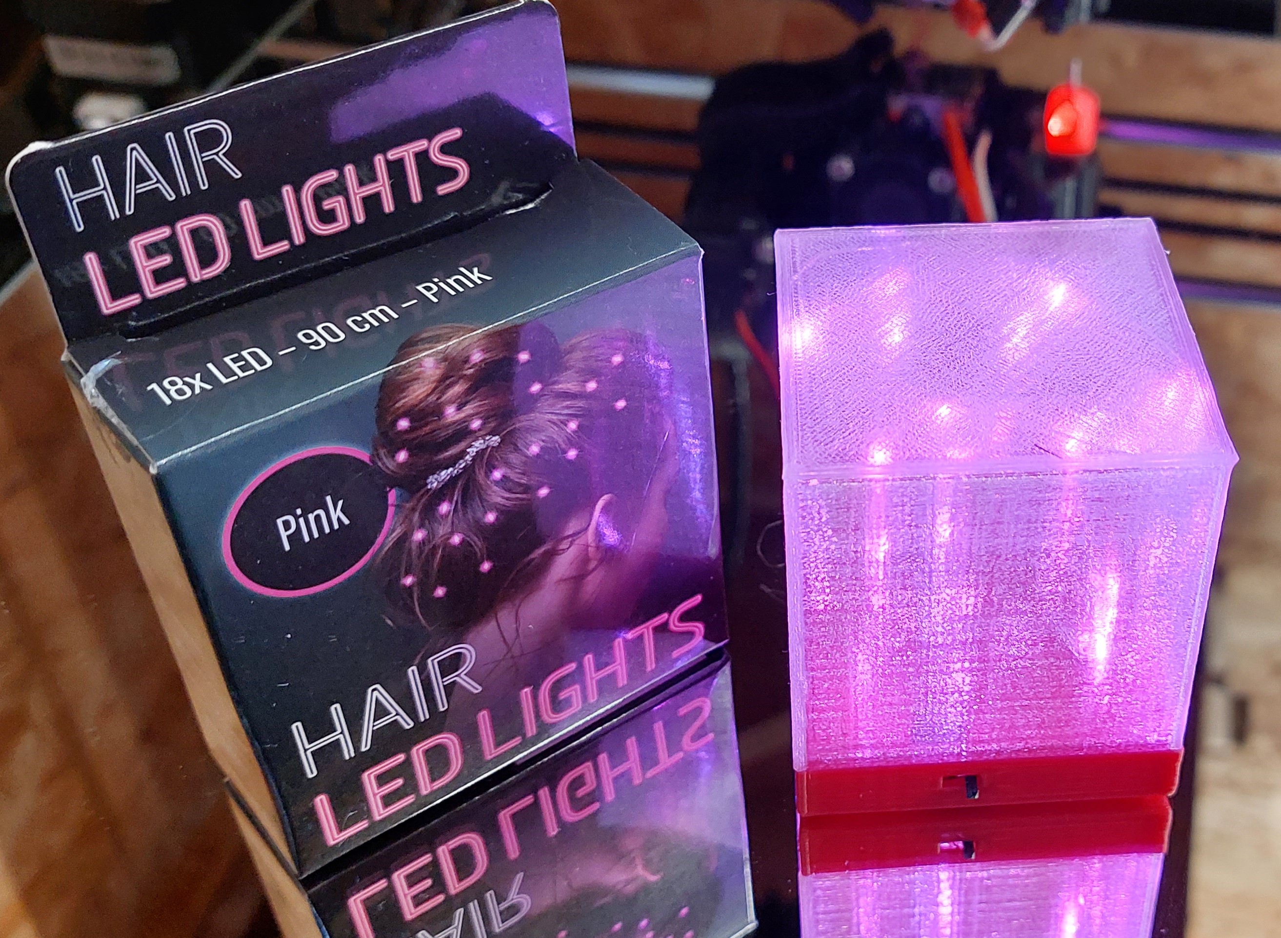 It's a remix cube led light.