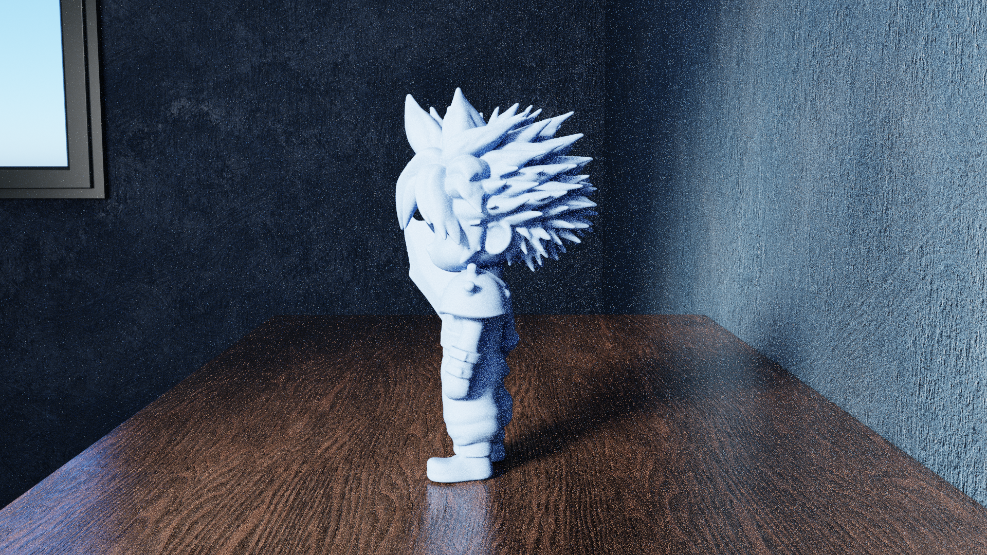 Miniatura 4 do modelo 3D Chibi Cloud Strife