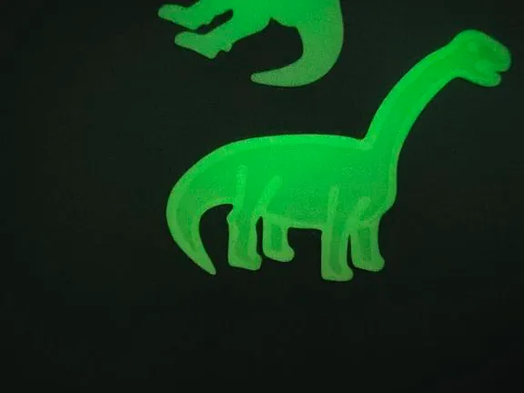 Glowing dinos