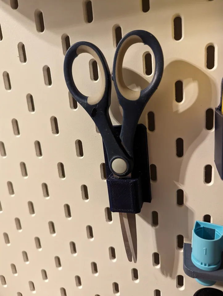 Scissor holder for IKEA Skadis by AK | Download free STL model ...
