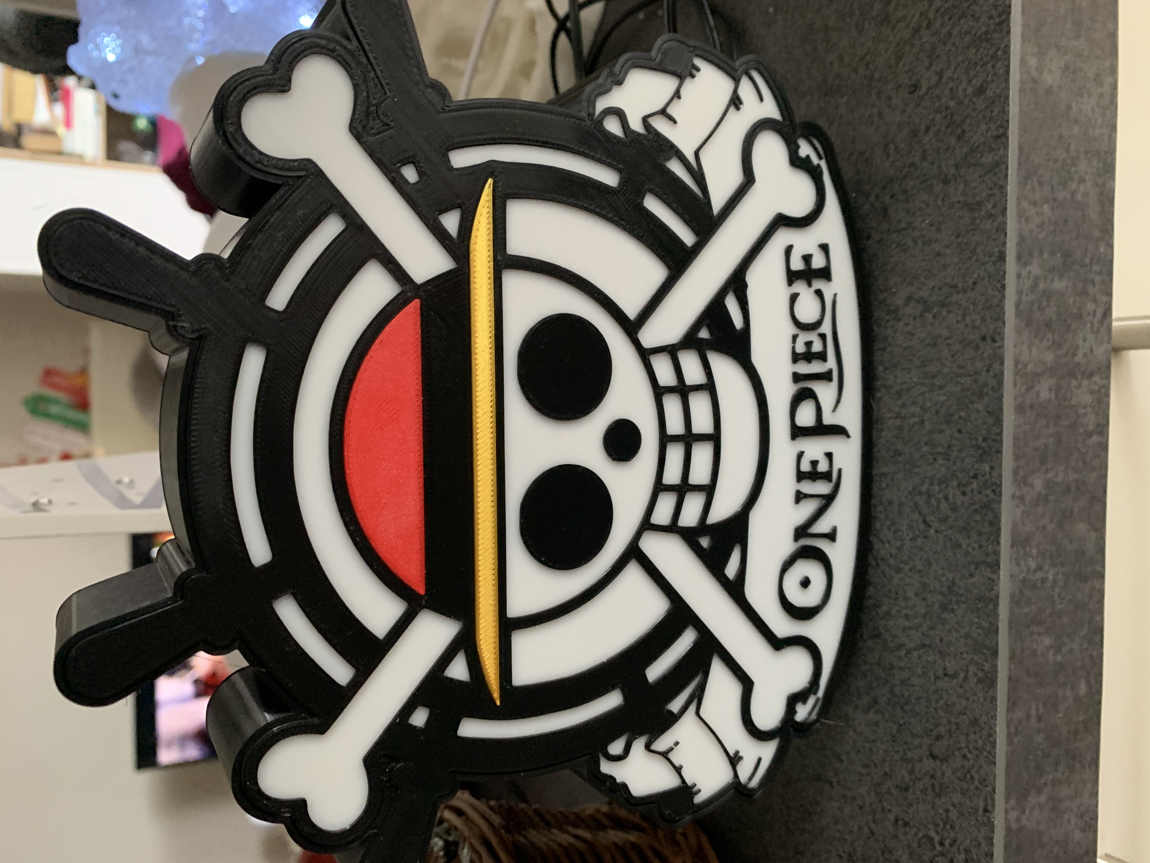 Miniatura 2 do modelo 3D Lampe One Piece