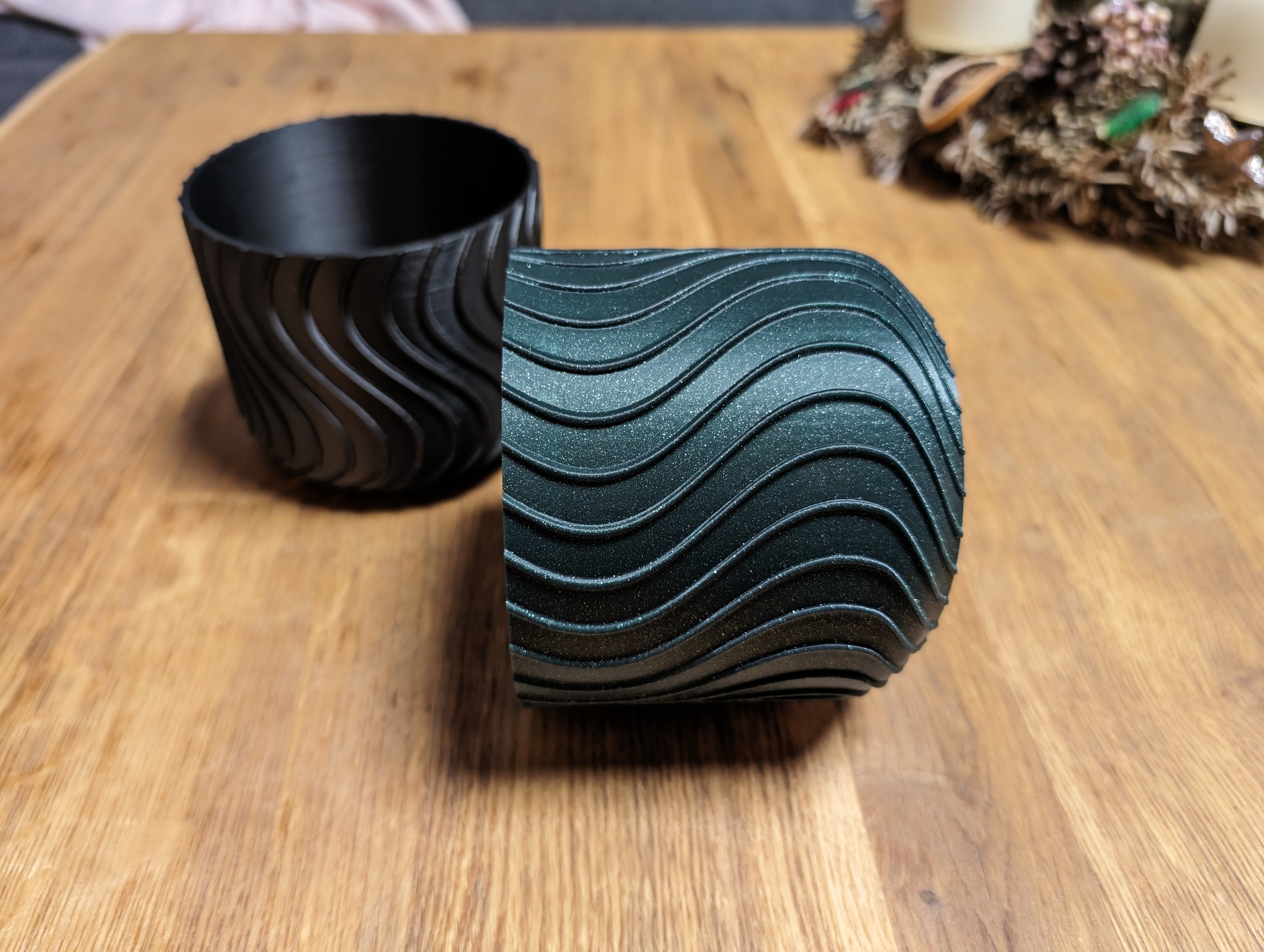 S shaped Flower Pot and Planter for Plants
