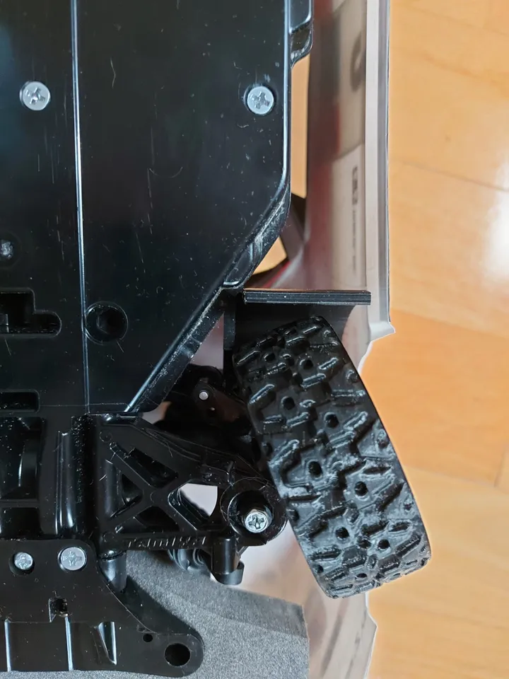 Tamiya TT02 rally mudguards by Farki | Download free STL model ...