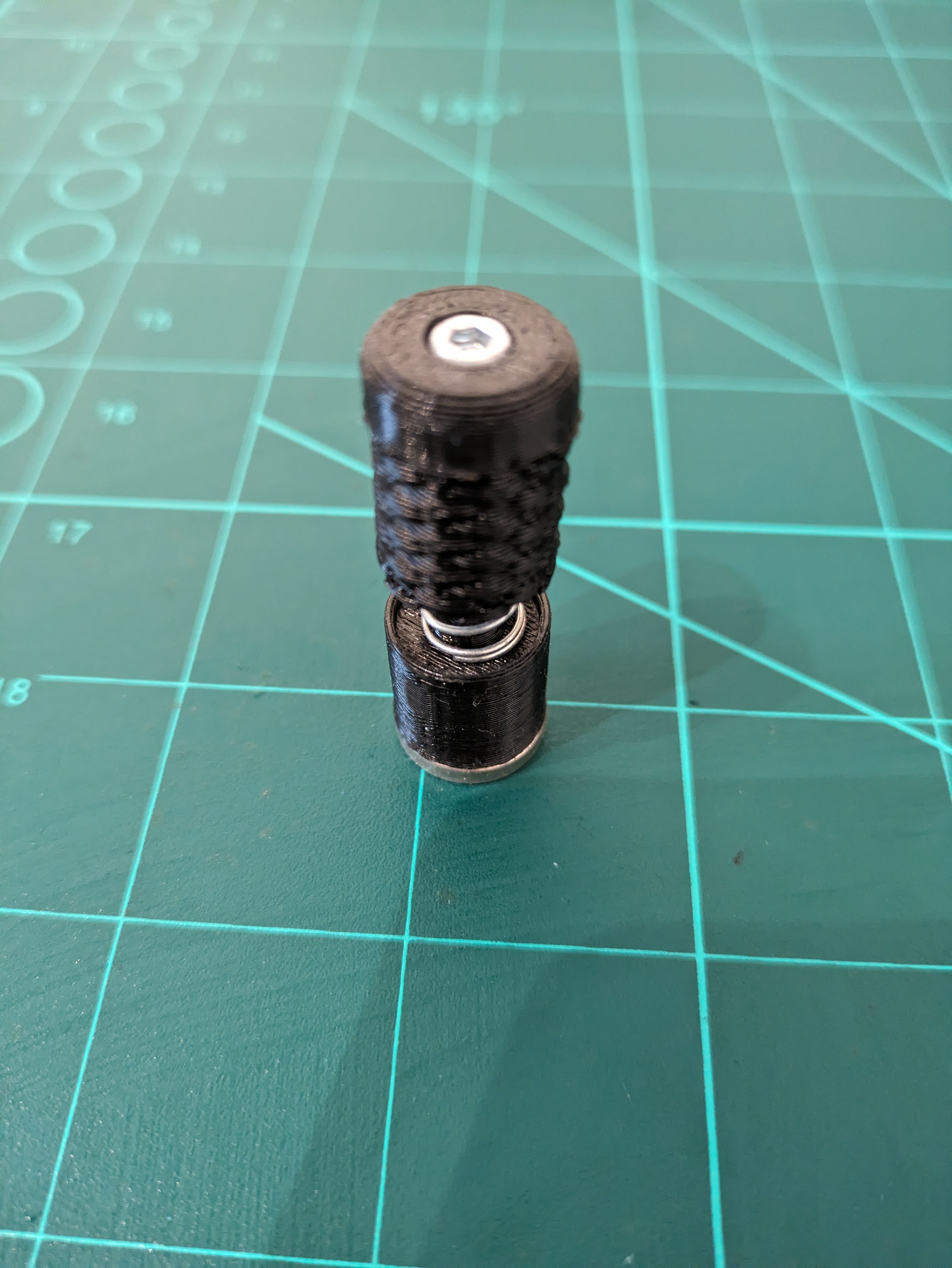 Spring loaded PCB holder with magnetic stand