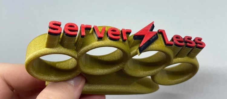 Miniatura 4 do modelo 3D Serverless Brass Knuckles