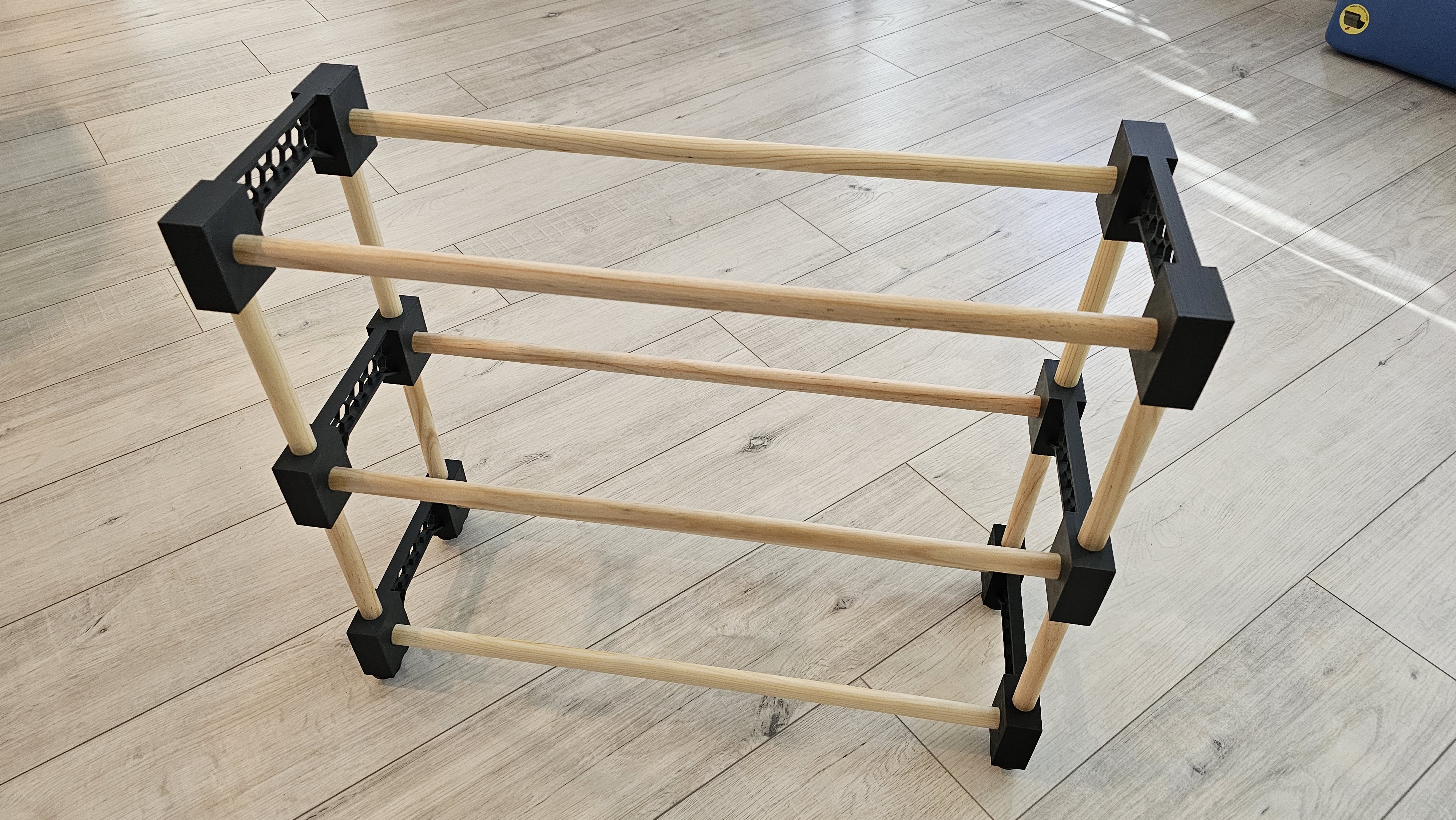 Miniatura 4 do modelo 3D Modular Spool Rack