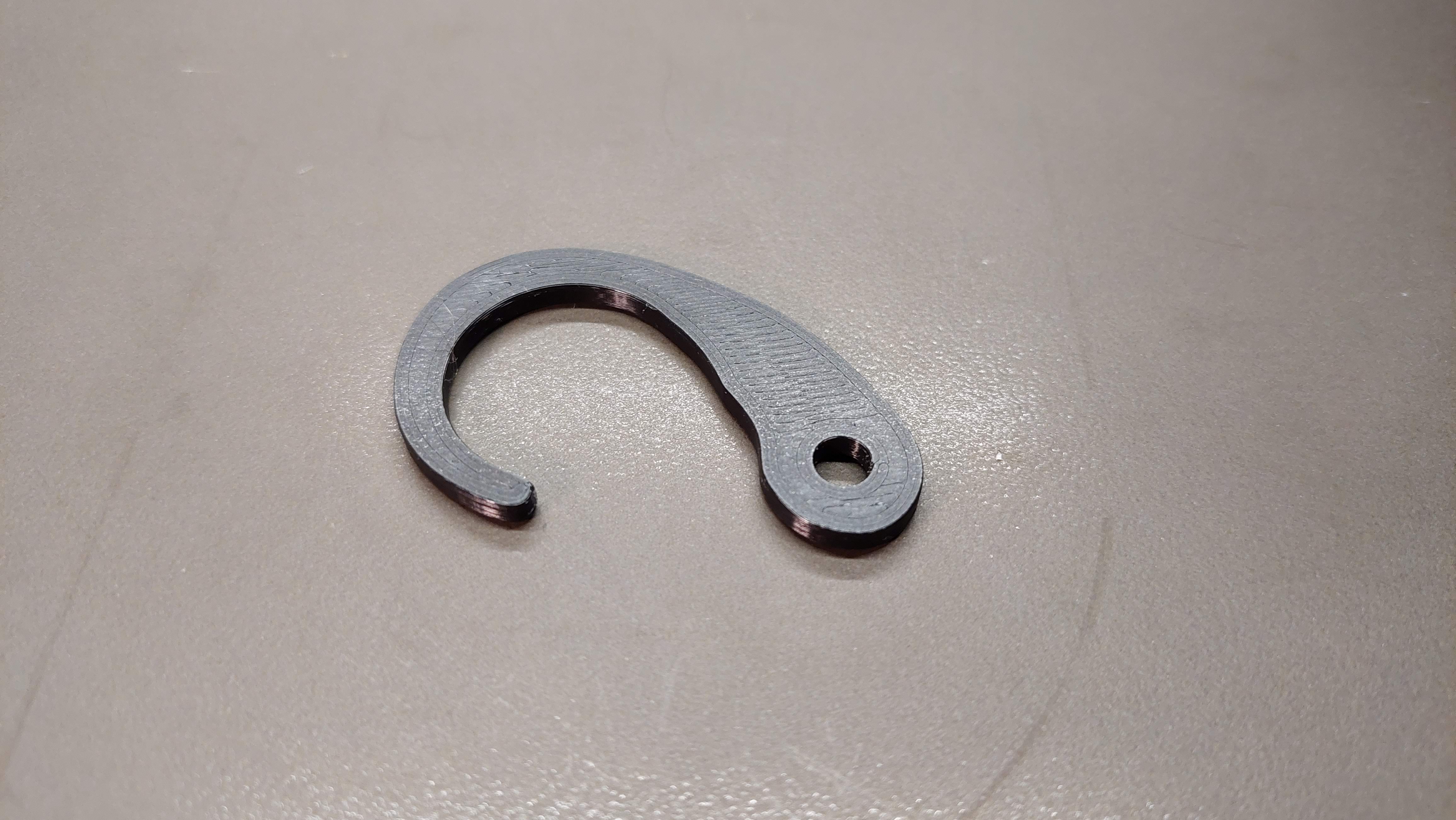 Miniatura 2 do modelo 3D hook for stroller bag