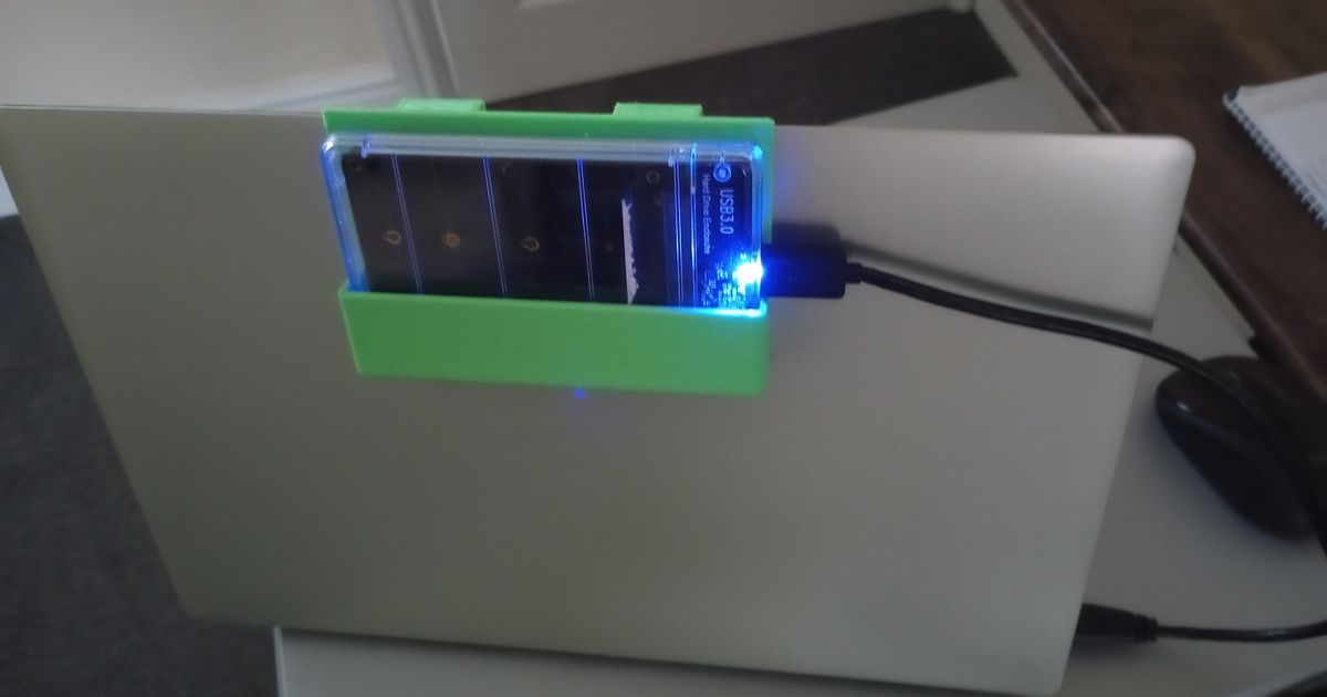 External Hard drive holder for laptop by Craigipus McKegipus Download