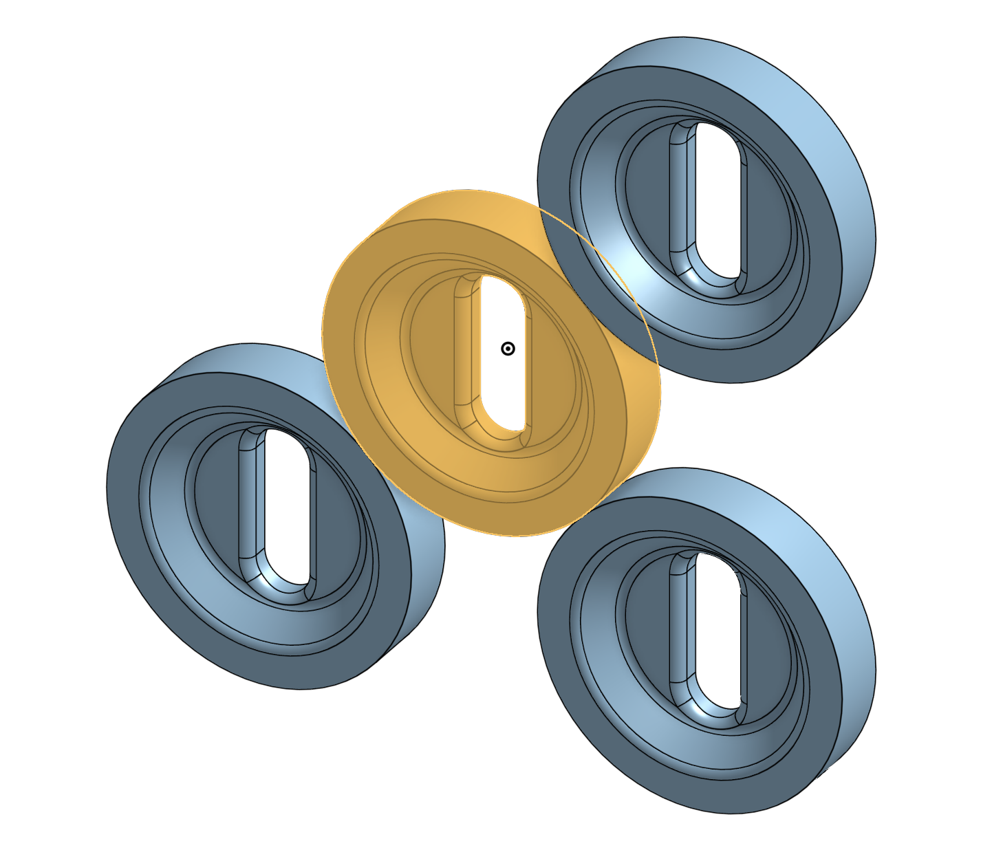 Skadis TClip Attached Part OnShape by trrevvorr Download free STL