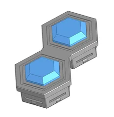 Honey comb wall connector plug