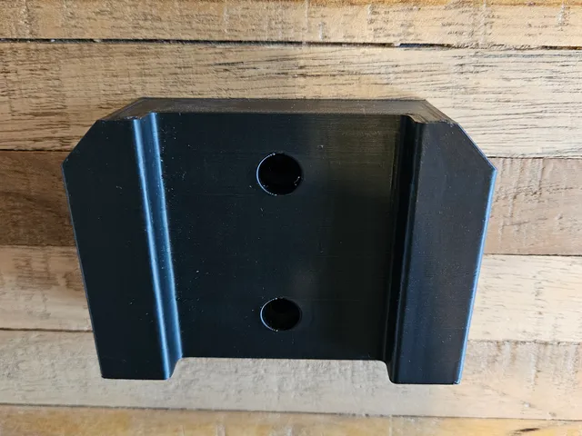 Ego battery wall mount with angle