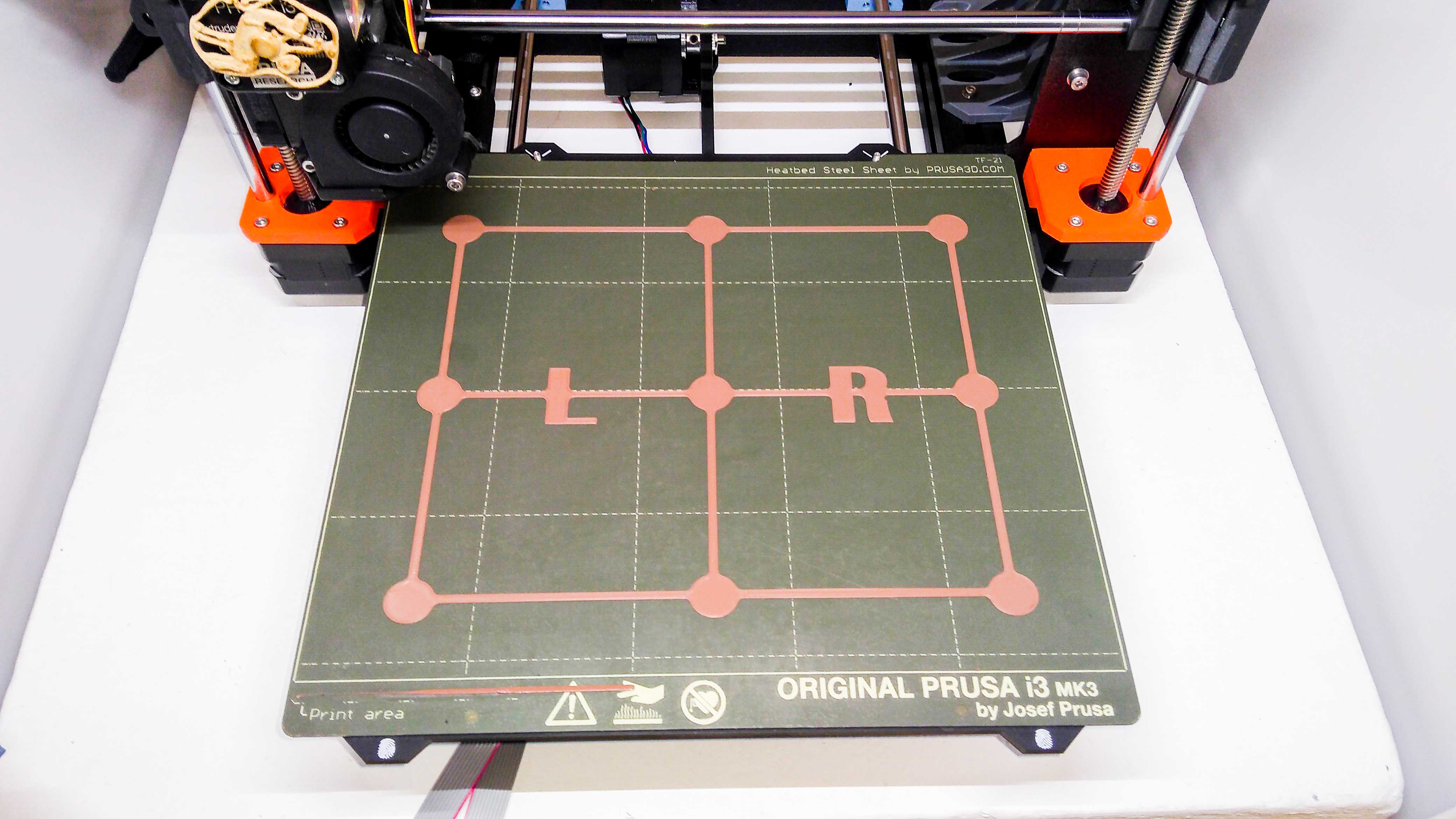 Slim 3x3 Bed Level Calibration by Meister Edel Download free STL model