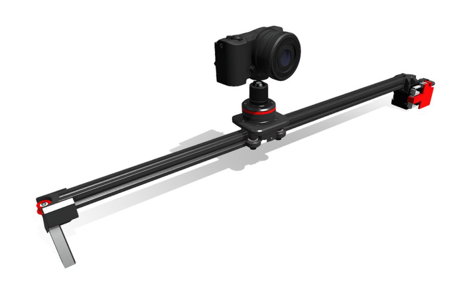 Motorized and remotely controlled camera slider (with object tracking