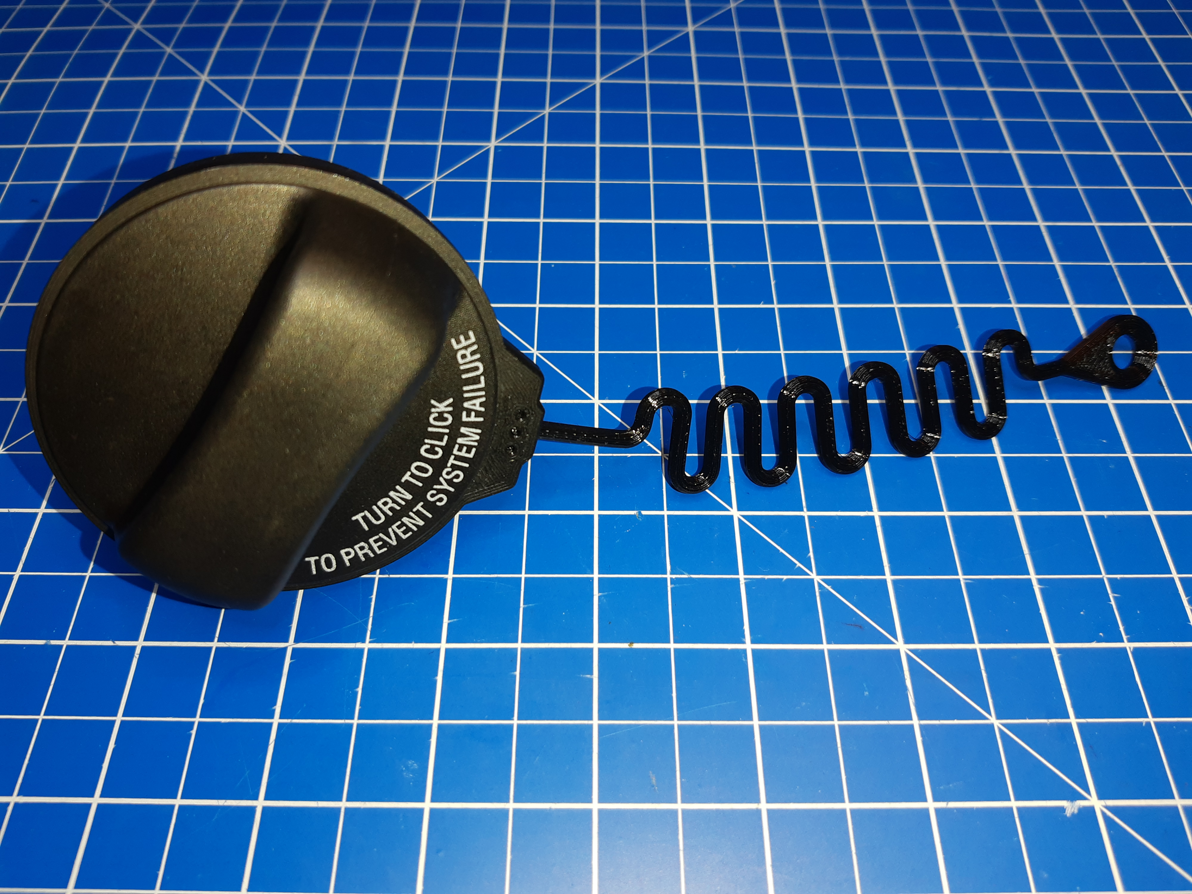 Volvo V70 III Fuel Tank Cap Cable