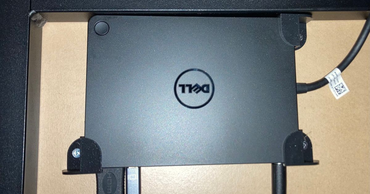 Dell K17A WD15 Dock Station supports by Raczaron Download free STL