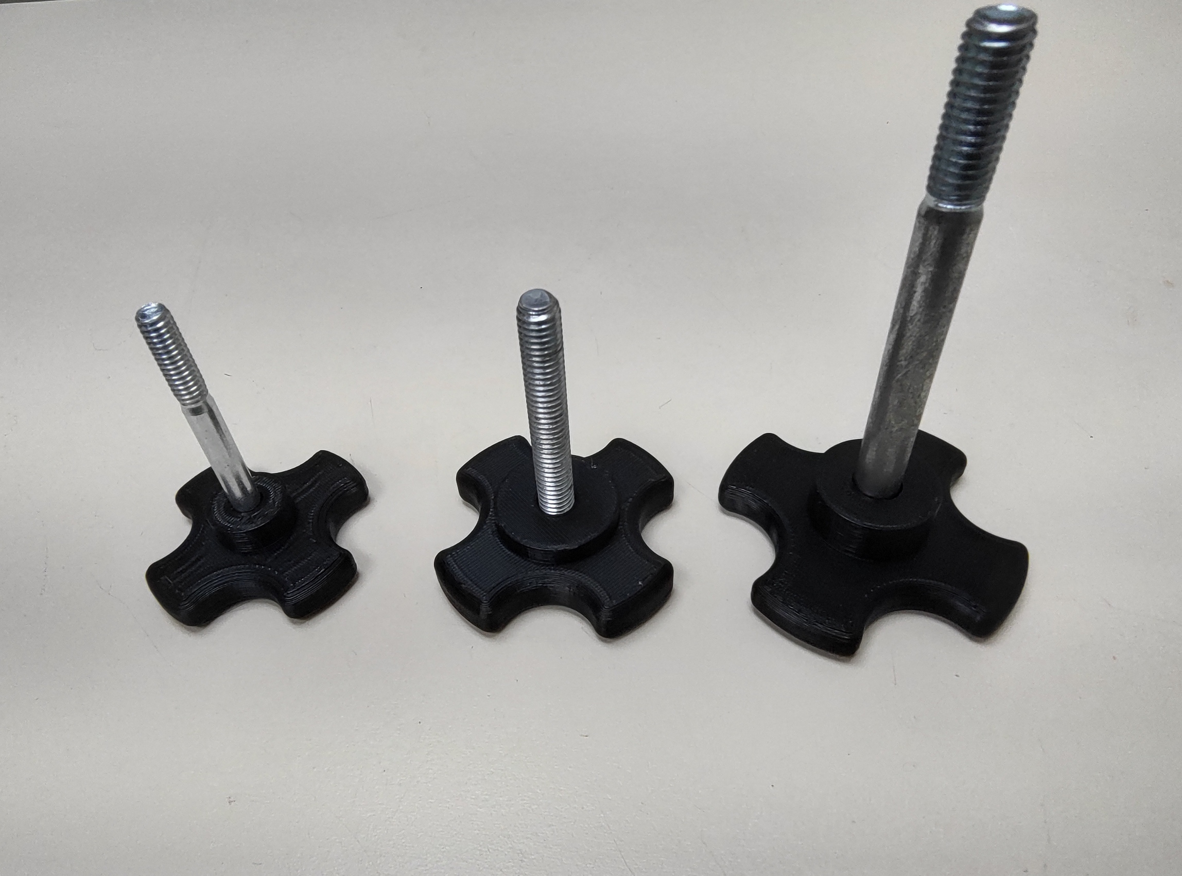 Miniatura 3 do modelo 3D SAE Bolt Knobs - RE-UPDATED