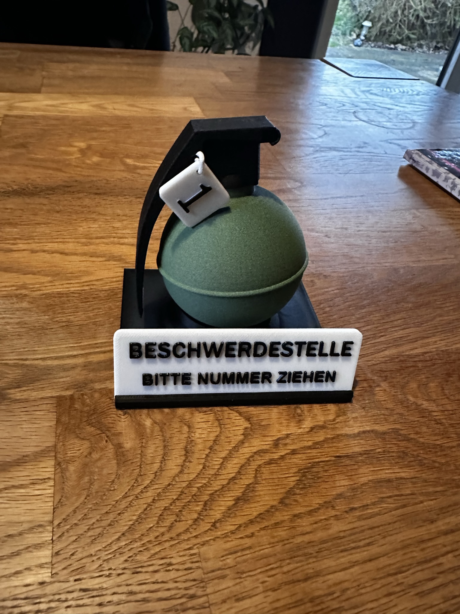 German Plate For Grenade Holder By HalloGen Download Free STL Model German Plate For Grenade Holder By HalloGen Download Free STL Model