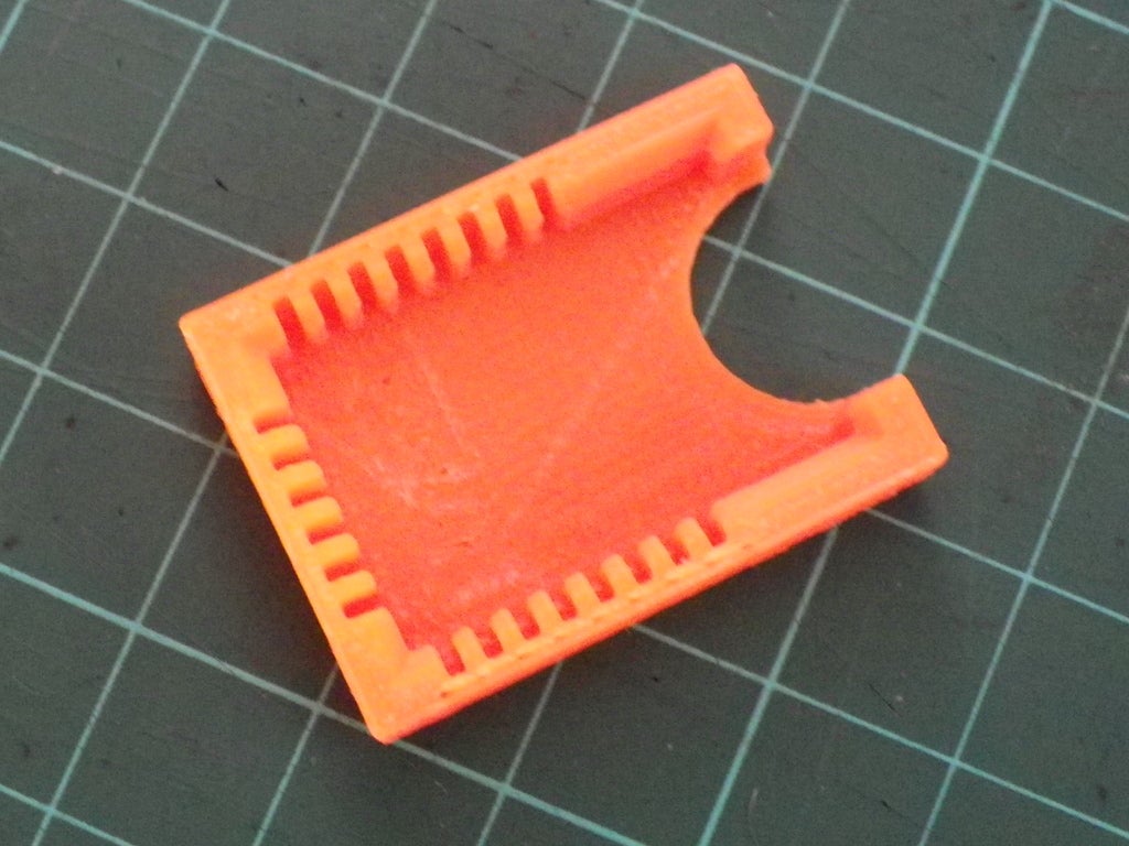 Miniatura 5 do modelo 3D Customisable Module Socket for ESP8266 HC-05 etc