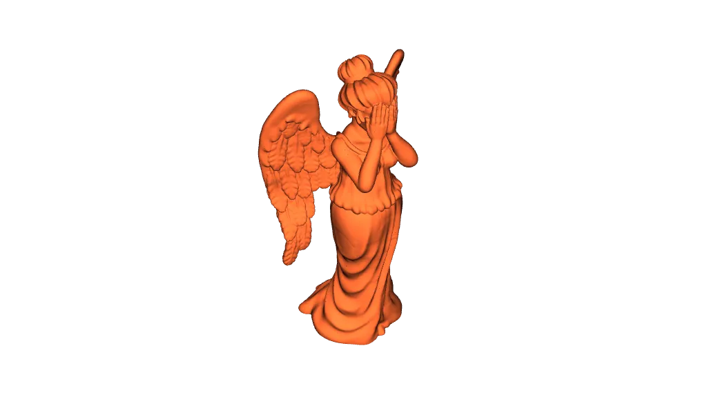 weeping angel tree topper by Ponypower2 | Download free STL model ...