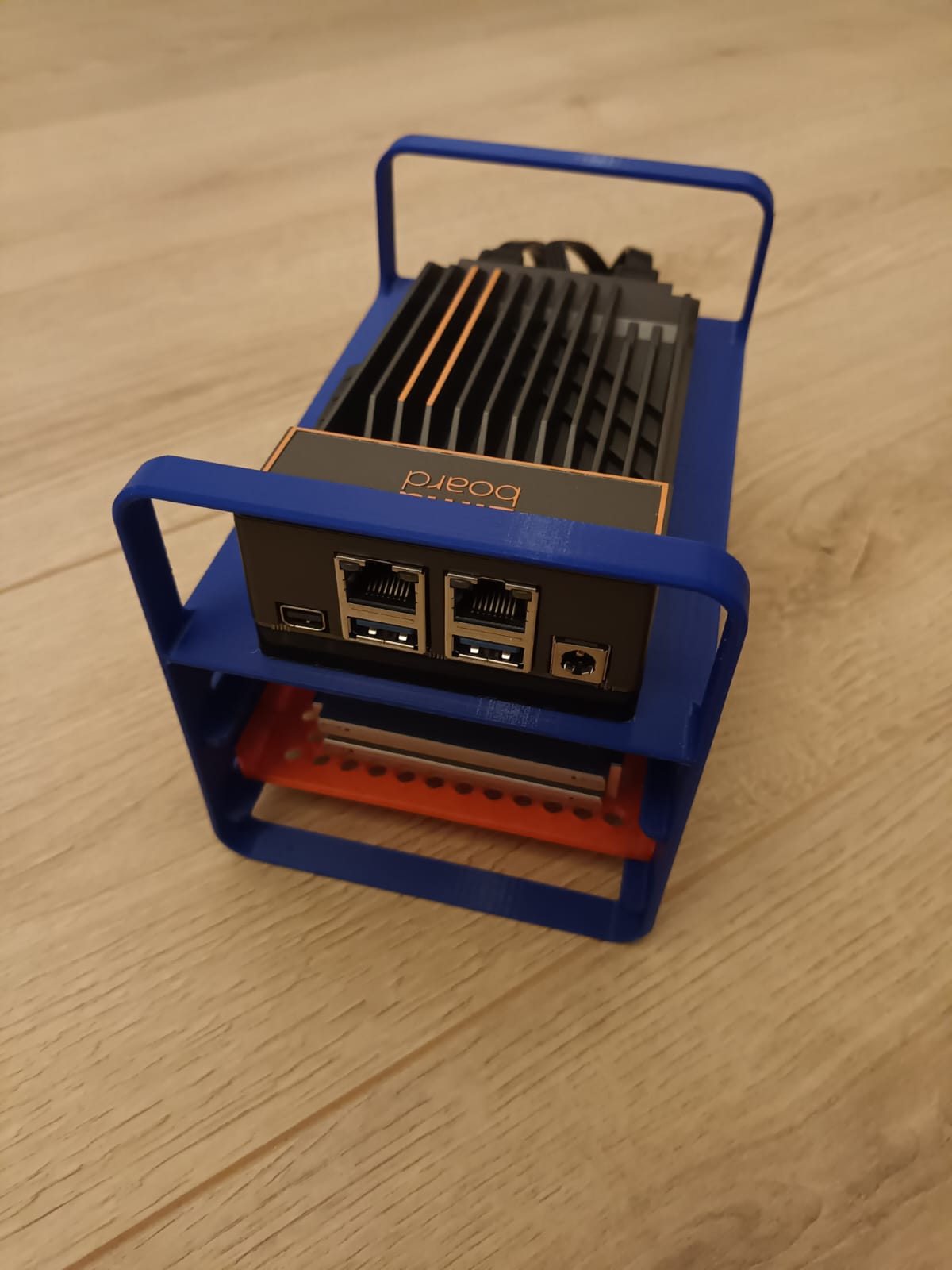 ZimaBoard Dual HDD Stand (3.5) by vermotr, Download free STL model