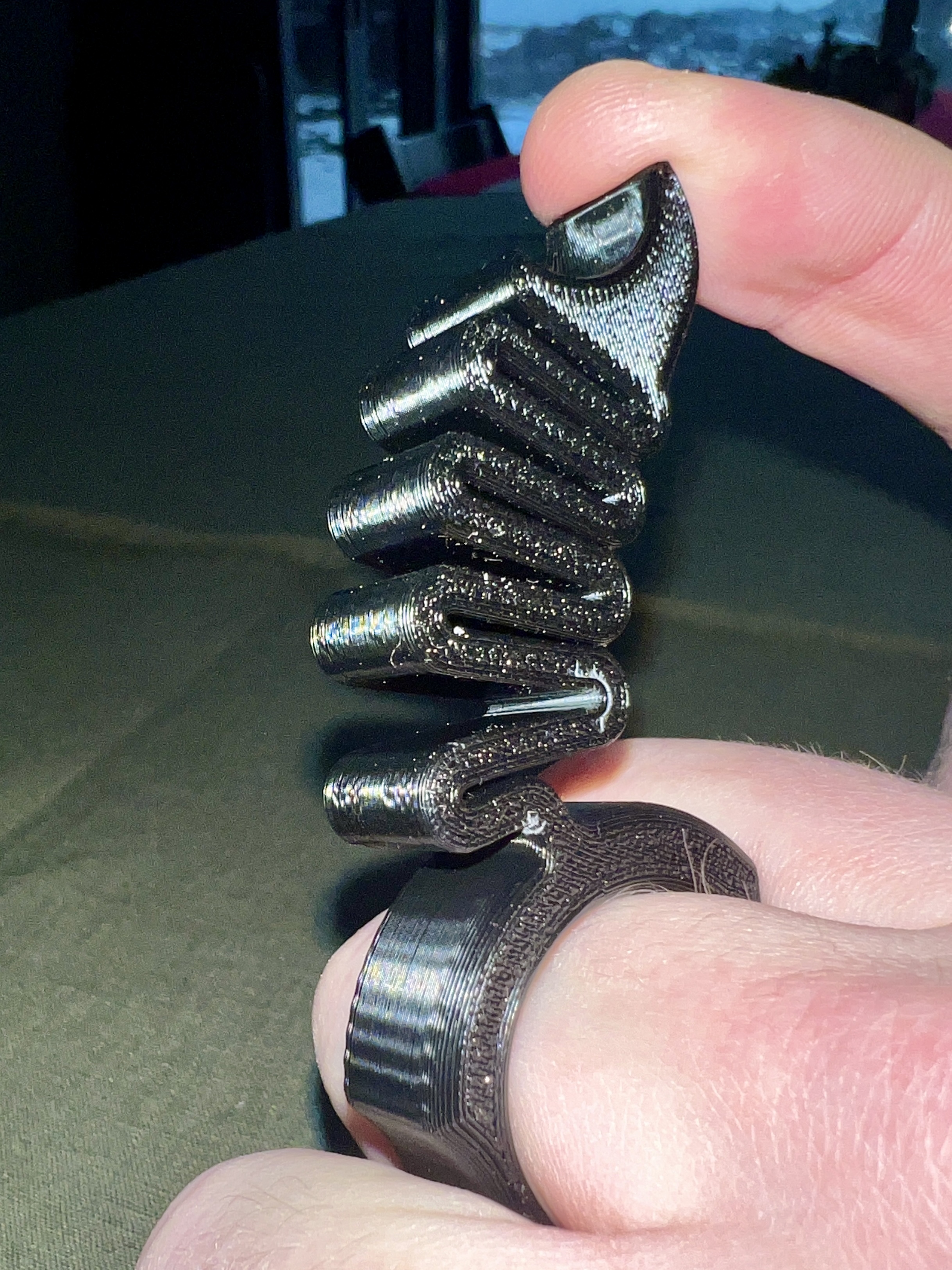Miniatura 2 do modelo 3D Powerfull spring loaded ring catapult