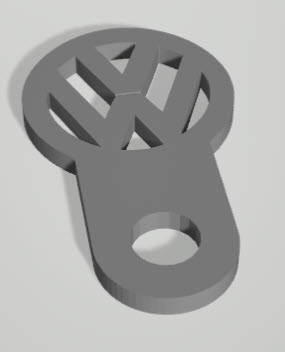 Cart Coin VW Logo