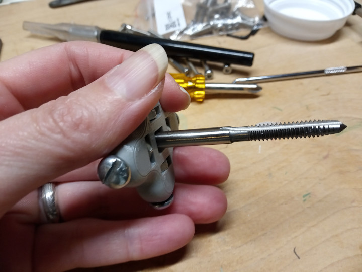 Small tap handle with curves by zounds Download free STL model