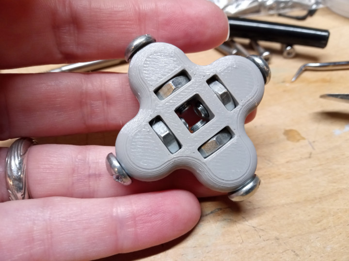 Small tap handle with curves by zounds Download free STL model