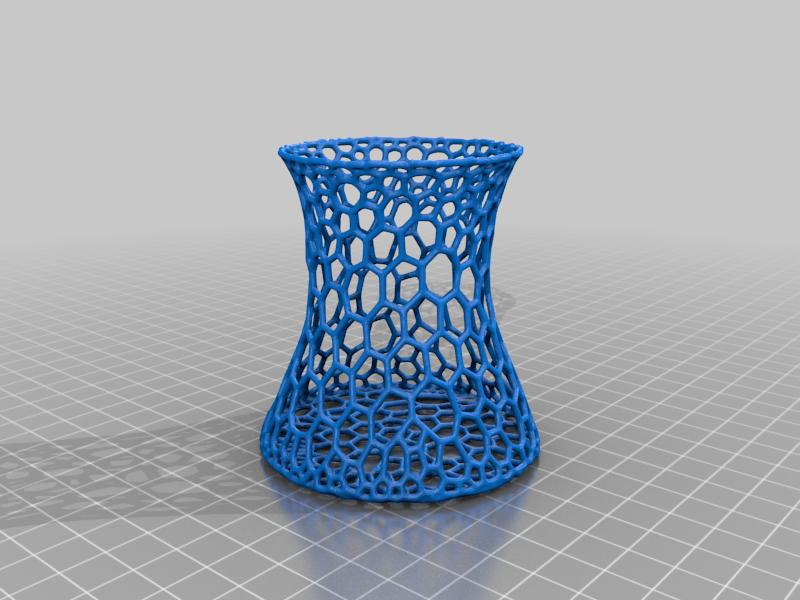 Toothbrush cup Voronoi style by Aaz Things | Download free STL model ...