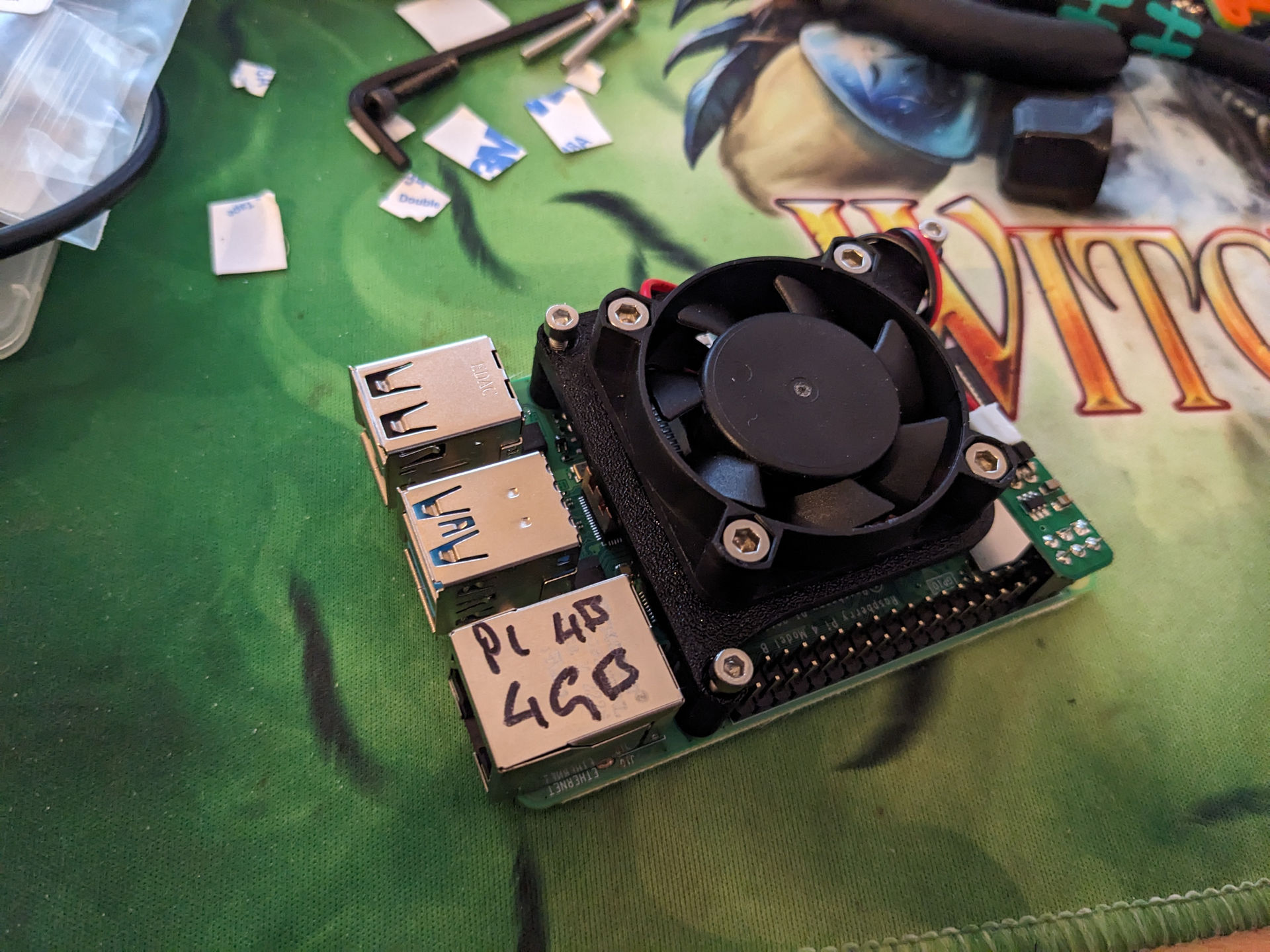 Raspberry Pi 4B Fan holder