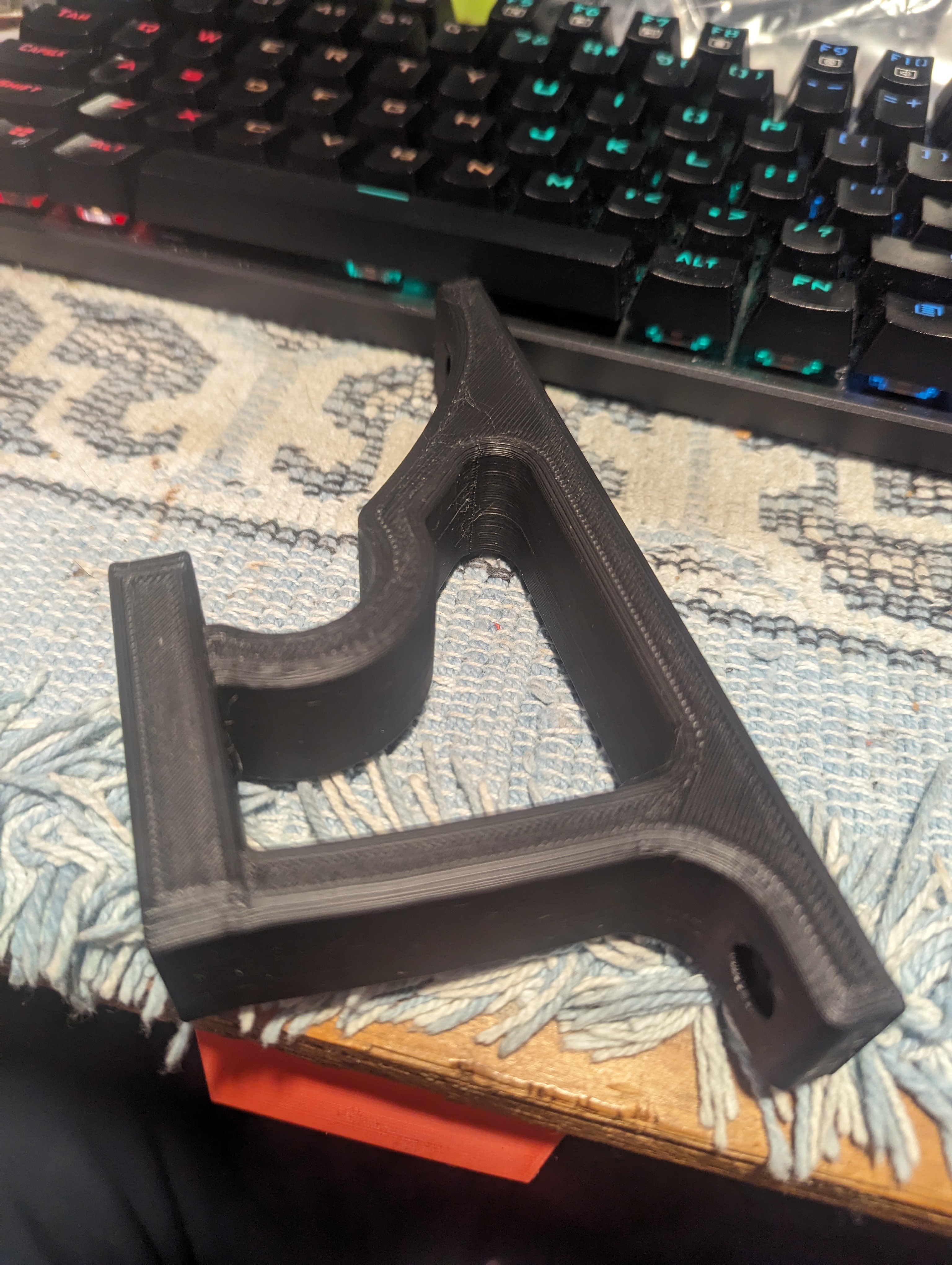 Clothes Hanger Bar Rod Hook Mount
