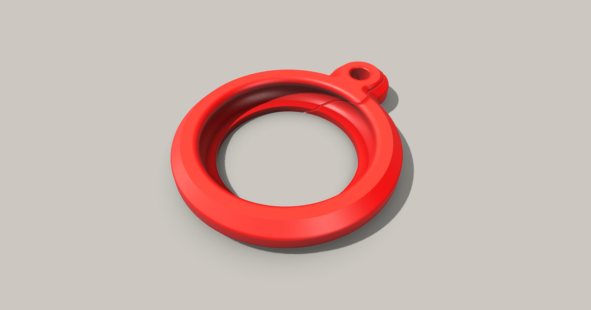 EasyToPrint Apple AirTag Keychain by Esau Labs Download free STL