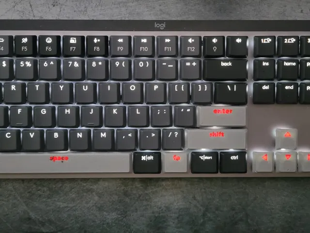 Logitech MX Mechanical Key Caps - All Keycap Sizes