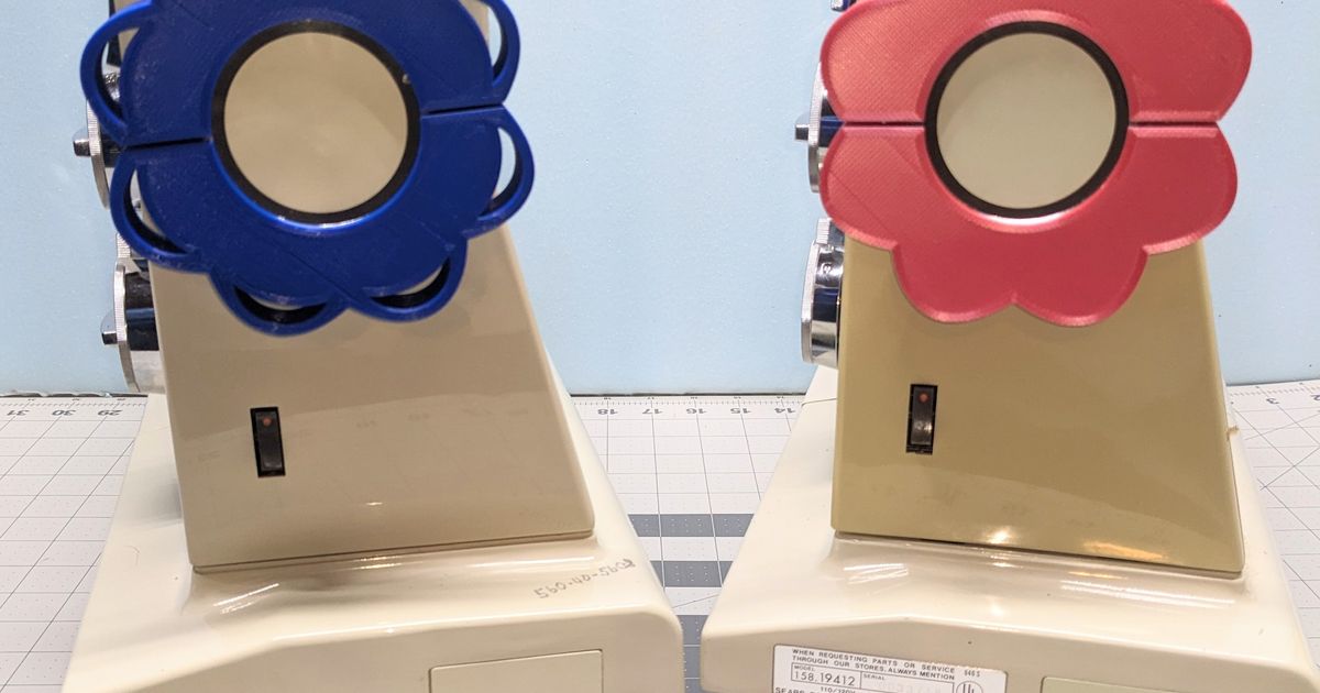 Oversize Handwheel for Kenmore Sewing Machine Push/Pull Clutch by