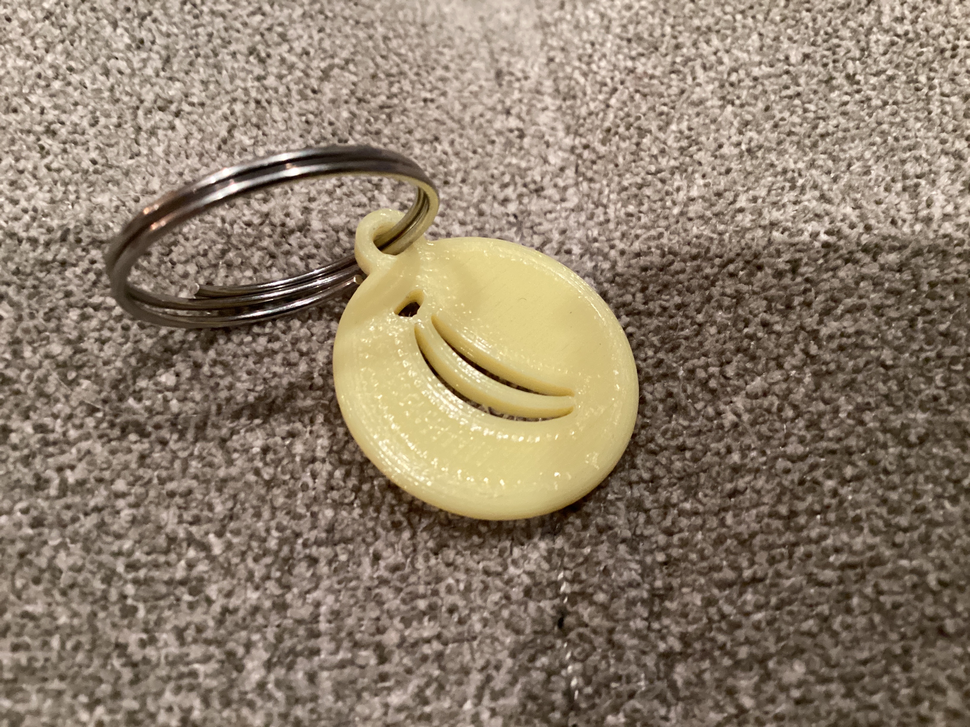 Banana keychain