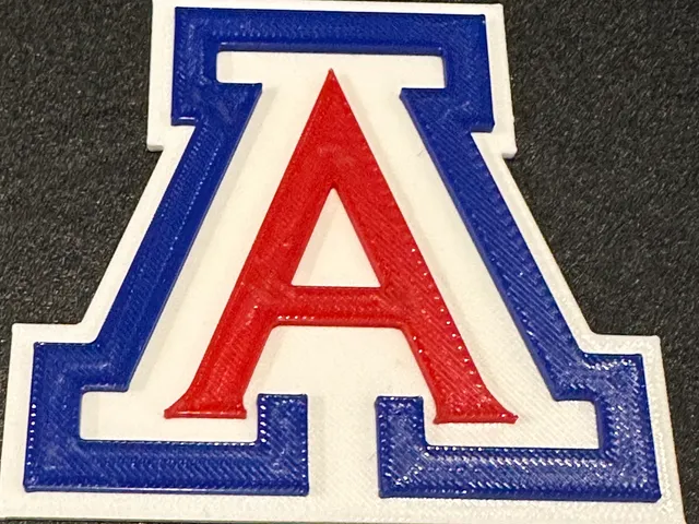 University of Arizona Logo for Bambu Lab AMS or Multicolor