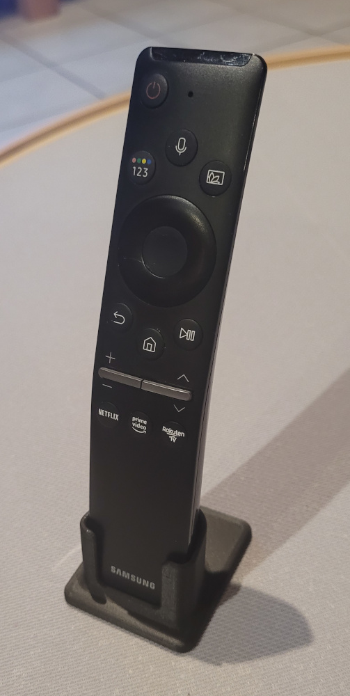 Halter für Samsung TV-Fernbedienung.