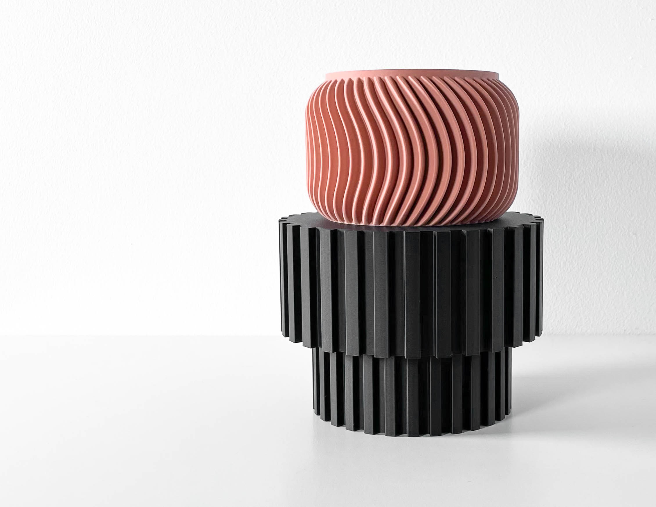The Vorn Stand for Planters, Pots, or Displays | Modern and Unique Home Decor | STL File